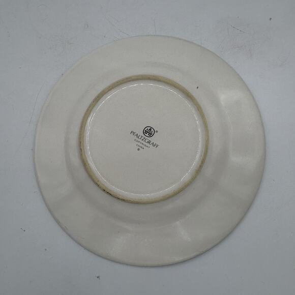 Pfaltzgraff Saucer Plates 6.25" Lot Set of 6 French Quarter Green Bread Dessert - Picture 12 of 16